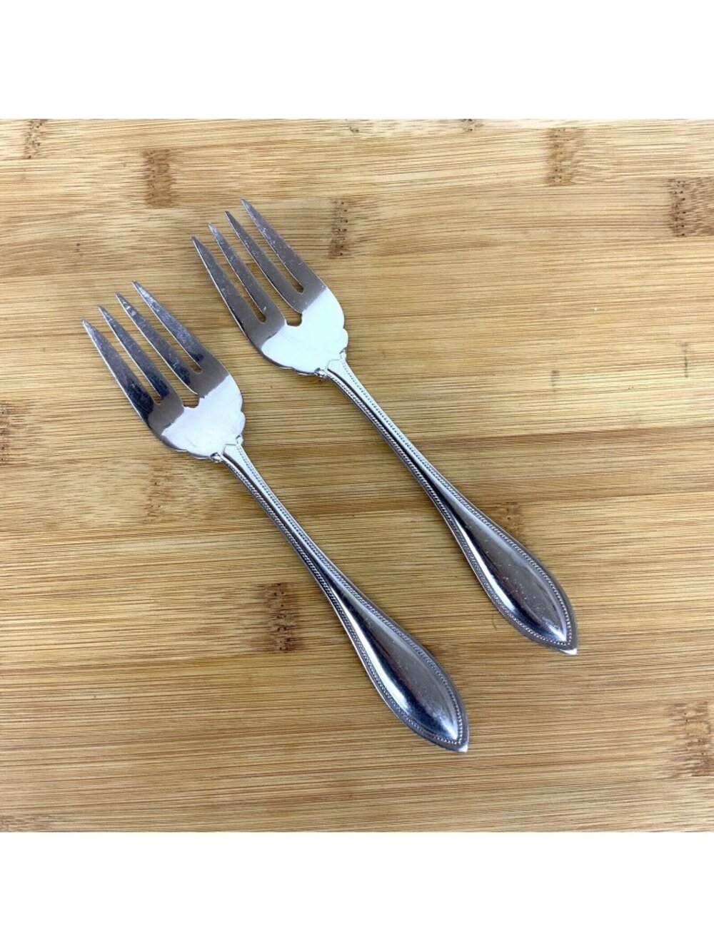 Oneida Arbor American Harmony Stainless Steel Salad Forks Set Of 2 Flatware